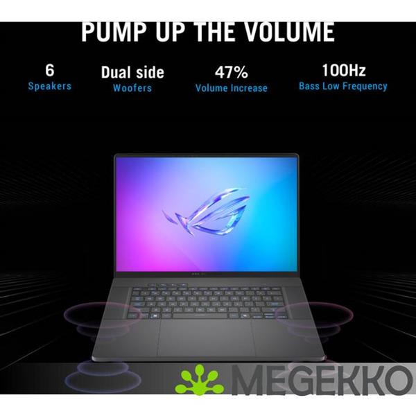 Grote foto asus rog zephyrus g16 gu605cr qr102w 16 core ultra 9 rtx 5070 ti gaming laptop computers en software overige computers en software