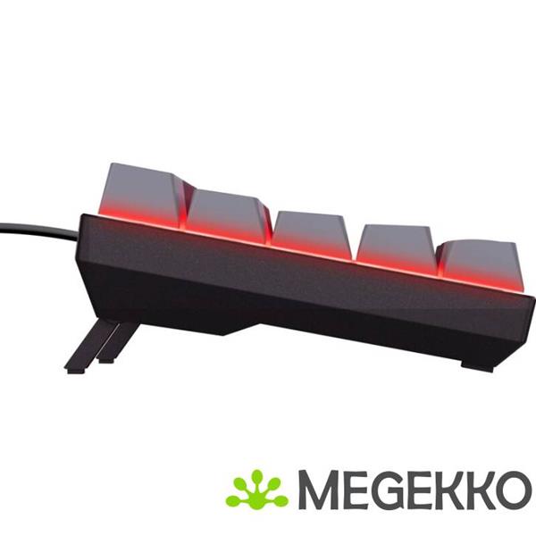 Grote foto trust gxt 867 acira mini mechanisch toetsenbord zwart computers en software toetsenborden