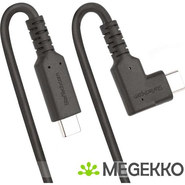 Grote foto startech.com usb 3.2 gen 2 10gbps 100w usb type c usb type c haaks 1m computers en software overige computers en software