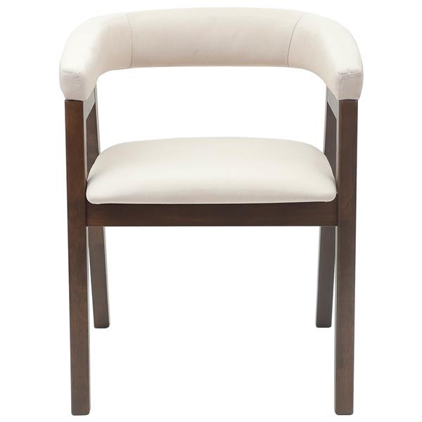 Grote foto vidaxl eettafelstoelen 2 pcs licht bruin 54 x 57 x 73 cm huis en inrichting stoelen