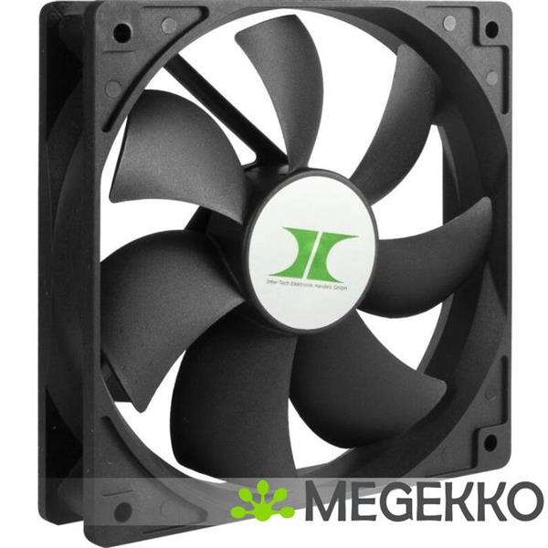 Grote foto inter tech 88887289 120mm fan set voor ipc cases computers en software overige computers en software
