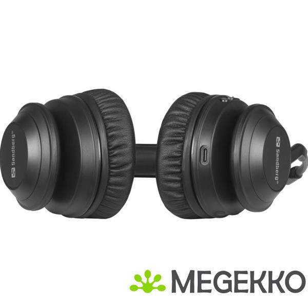 Grote foto sandberg 126 45 draadloos zwart audio tv en foto koptelefoons