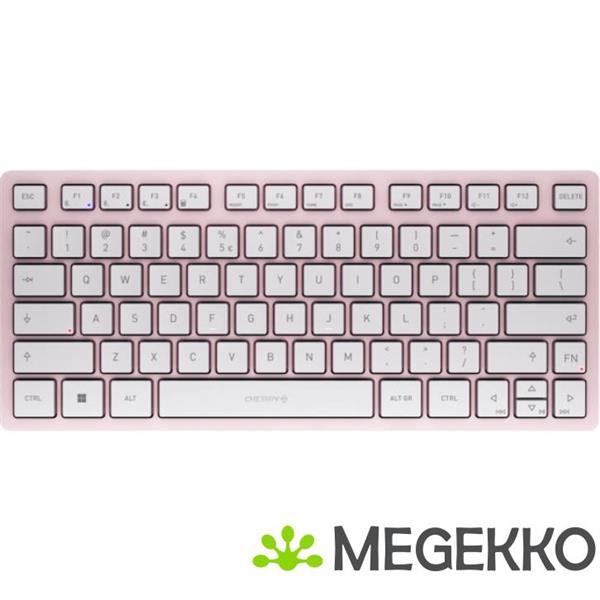 Grote foto cherry kw 7100 mini draadloos roze computers en software toetsenborden