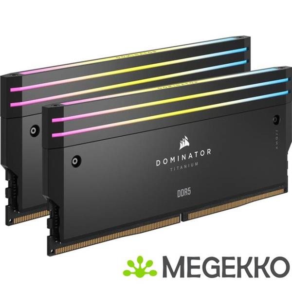 Grote foto corsair ddr5 dominator titanium 2x16gb 6000 computers en software overige computers en software