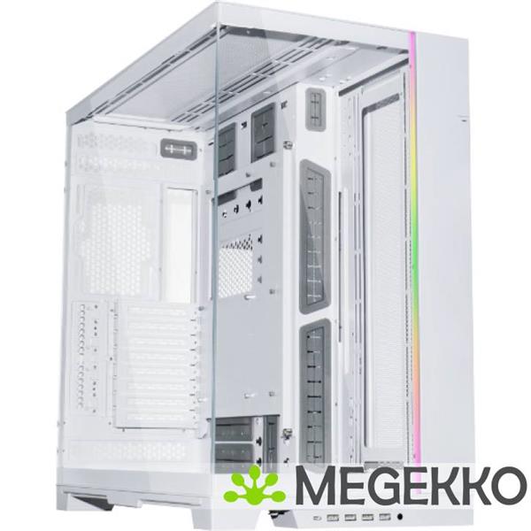 Grote foto lian li pc o11 dynamic evo xl white computers en software behuizingen en kasten