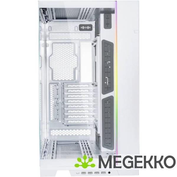 Grote foto lian li pc o11 dynamic evo xl white computers en software behuizingen en kasten
