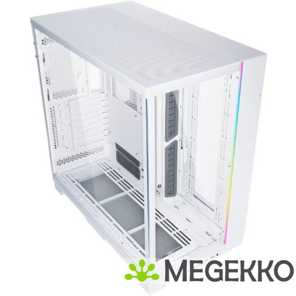 Grote foto lian li pc o11 dynamic evo xl white computers en software behuizingen en kasten