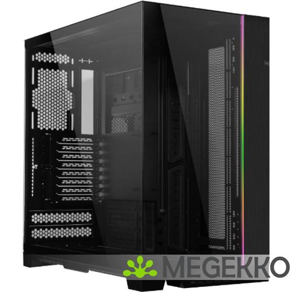 Grote foto lian li pc o11 dynamic evo xl black computers en software behuizingen en kasten