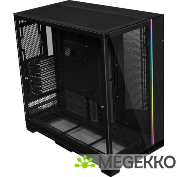Grote foto lian li pc o11 dynamic evo xl black computers en software behuizingen en kasten