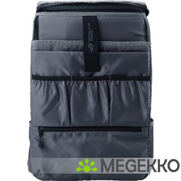 Grote foto asus bp2701 rog backpack gr 43 9 cm 17.3 rugzak zwart grijs computers en software overige computers en software