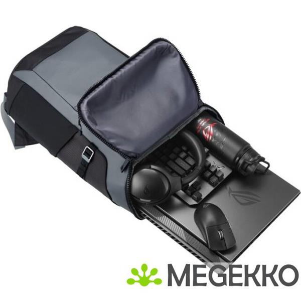 Grote foto asus bp2701 rog backpack gr 43 9 cm 17.3 rugzak zwart grijs computers en software overige computers en software