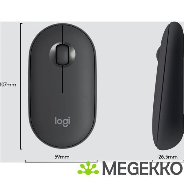 Grote foto logitech mk470 qwerty us computers en software overige computers en software