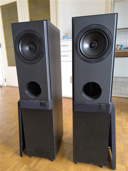 Grote foto kef luidsprekers audio tv en foto luidsprekers