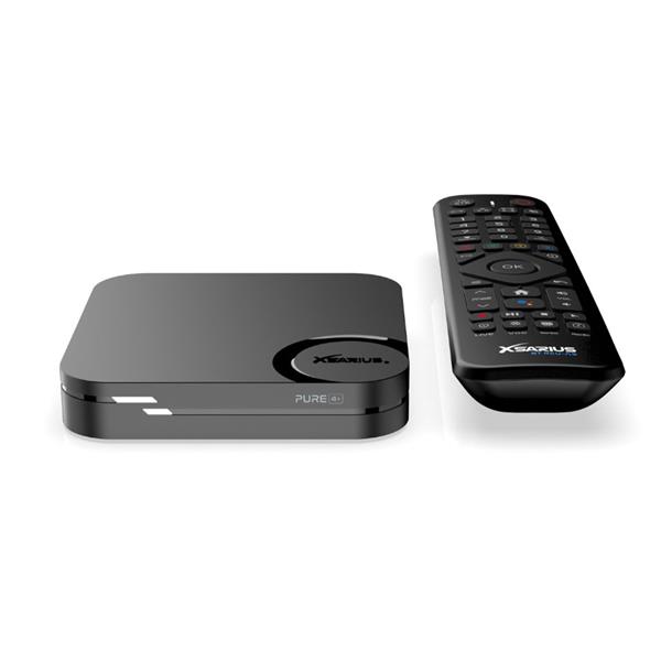Grote foto xsarius pure 4 plus 4k android iptv box bt remote telecommunicatie zenders en ontvangers