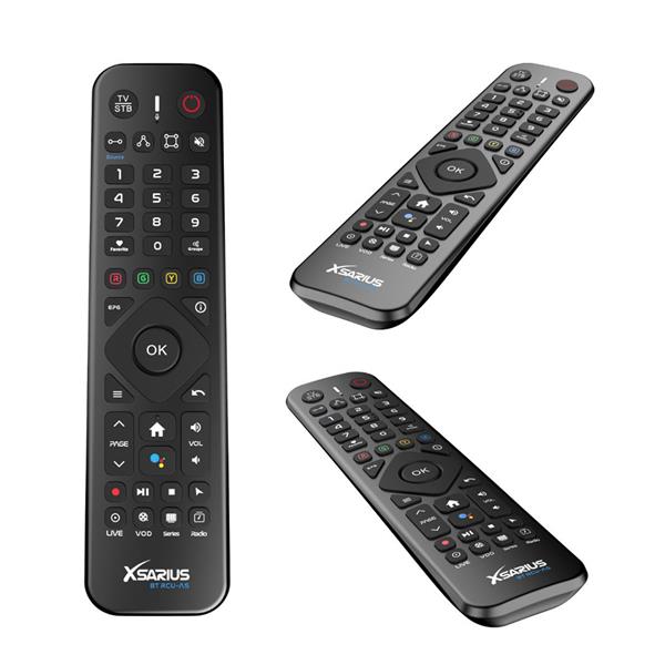 Grote foto xsarius pure 4 plus 4k android iptv box bt remote telecommunicatie zenders en ontvangers