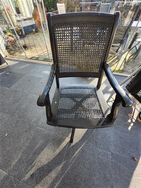 Grote foto ebbenhouten bureaustoel huis en inrichting bureaustoelen