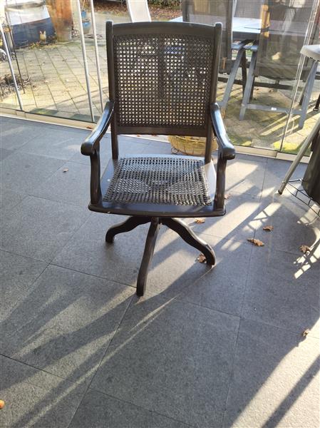 Grote foto ebbenhouten bureaustoel huis en inrichting bureaustoelen