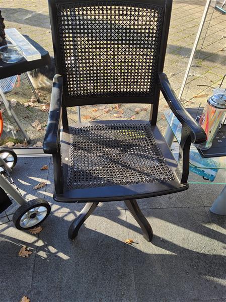 Grote foto ebbenhouten bureaustoel huis en inrichting bureaustoelen