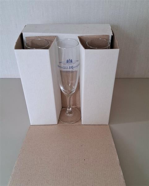 Grote foto 6 vintage bernard massard flute glazen verzamelen glas en borrelglaasjes