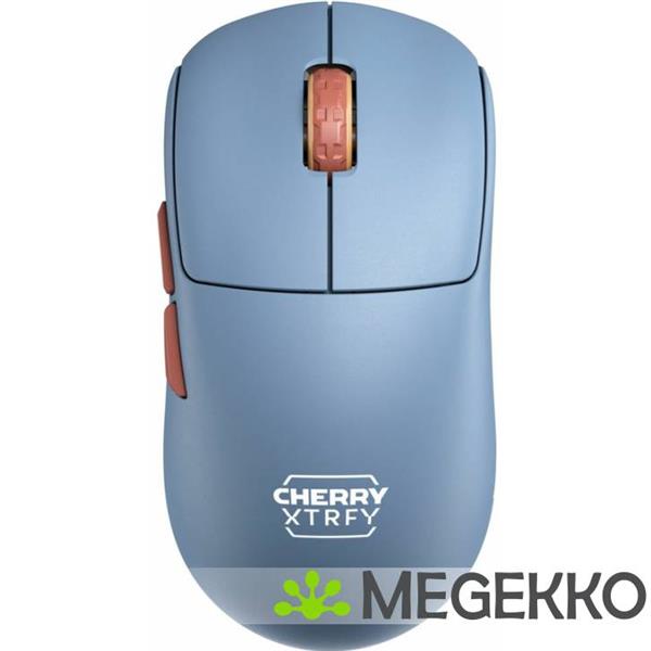 Grote foto cherry xtrfy m68 blauw draadloze gaming muis computers en software overige computers en software