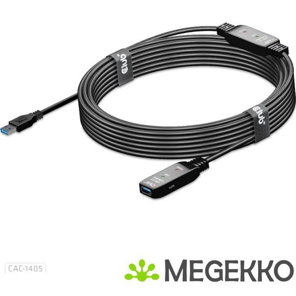 Grote foto club3d cac 1405 usb kabel 10 m usb 3.2 gen 2 3.1 gen 2 usb a zwart computers en software overige computers en software