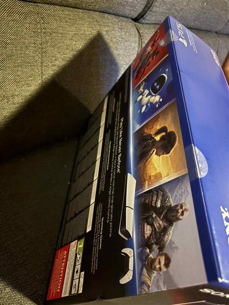 Grote foto playstation5 spelcomputers games playstation