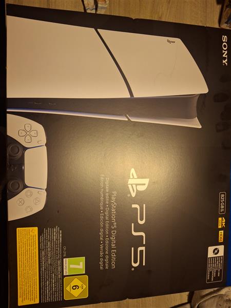 Grote foto playstation5 spelcomputers games playstation