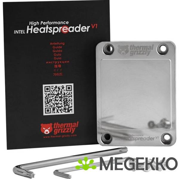 Grote foto thermal grizzly high performance heatspreader lga1200 lga1700 computers en software overige computers en software