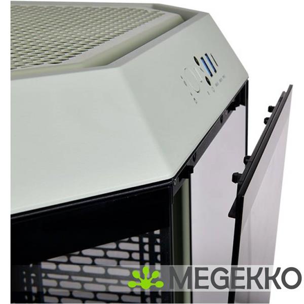 Grote foto thermaltake 300 matcha green micro tower groen computers en software behuizingen en kasten