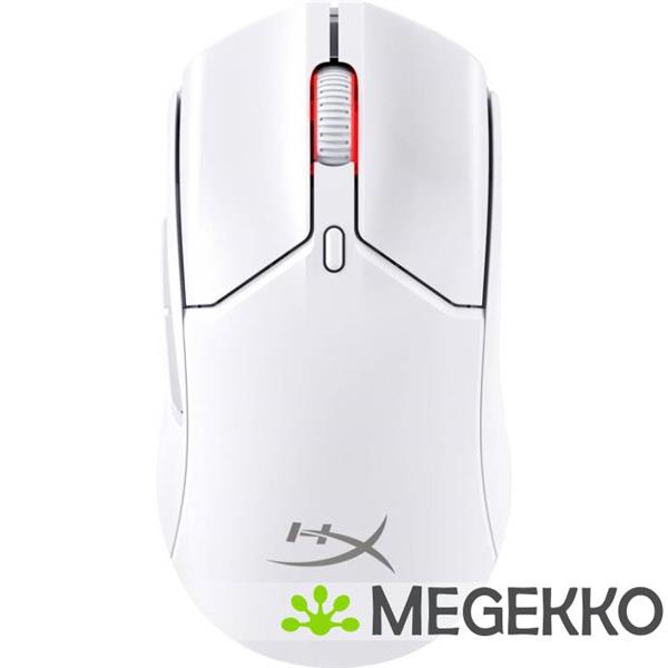 Grote foto hyperx pulsefire haste 2 mini draadloze gamingmuis wit computers en software overige computers en software