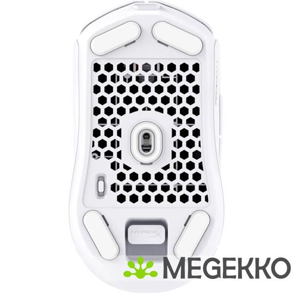 Grote foto hyperx pulsefire haste 2 mini draadloze gamingmuis wit computers en software overige computers en software