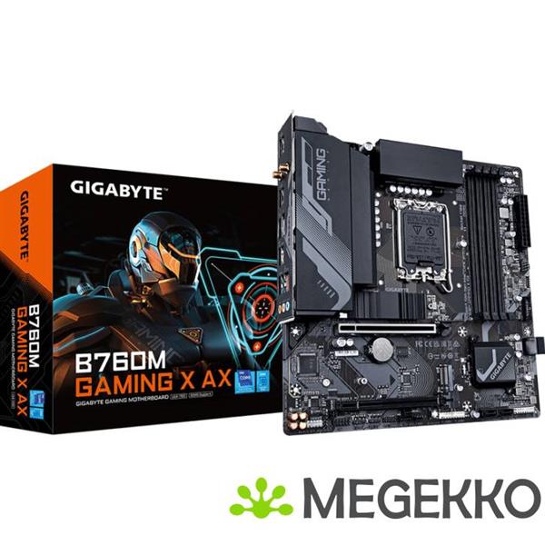 Grote foto gigabyte b760m gaming x ax computers en software moederborden