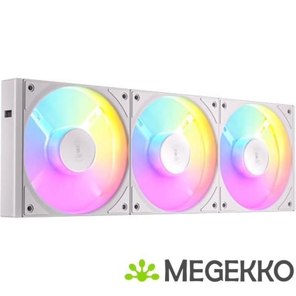 Grote foto antec c120 argb reverse white 120mm 3 fans computers en software overige computers en software