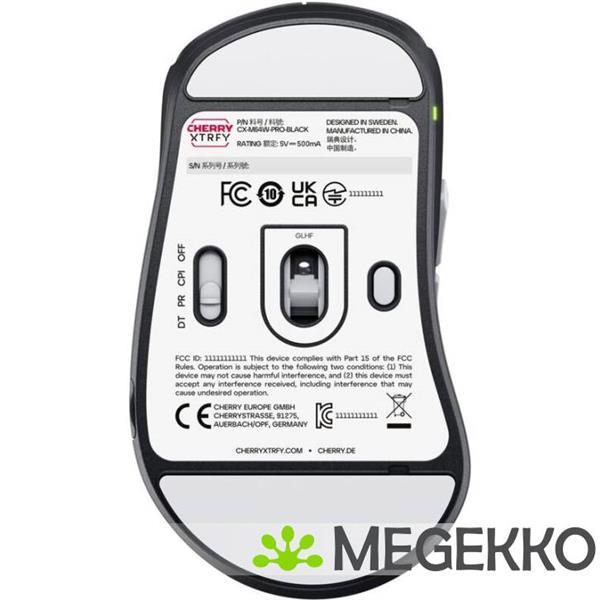 Grote foto cherry xtrfy m64 pro zwart draadloze 8k gaming muis computers en software overige computers en software