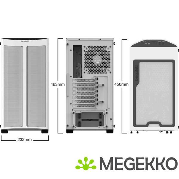 Grote foto be quiet pure base 500dx white computers en software behuizingen en kasten