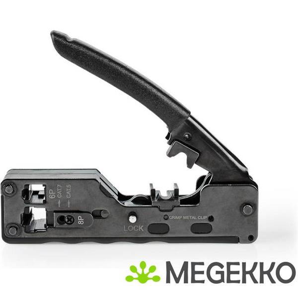 Grote foto krimptang cat5 cat5e cat6 cat6a cat7 rj11 rj12 rj45 snijden strippen tang st computers en software overige computers en software