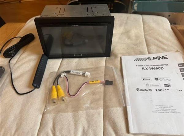 Grote foto alpine ilx w690d carplay android auto auto onderdelen autoradio