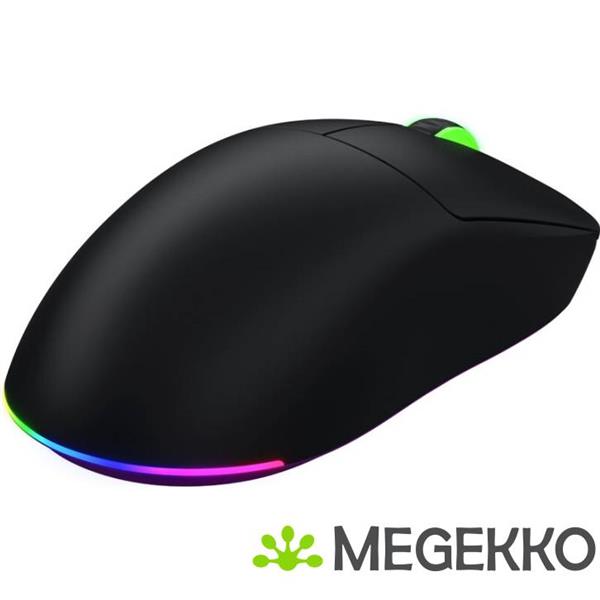 Grote foto hator quasar 3 ultra zwart draadloze gaming muis computers en software overige computers en software