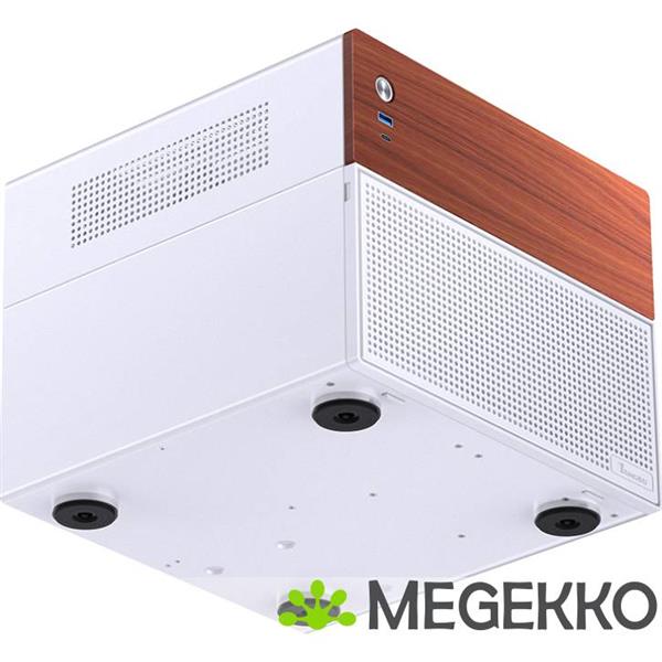 Grote foto jonsbo n4 white computers en software behuizingen en kasten