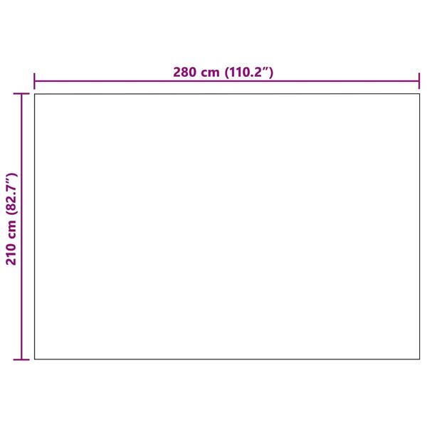 Grote foto vidaxl kleden 6 pcs cr me 280 x 210 cm fleece huis en inrichting bedden