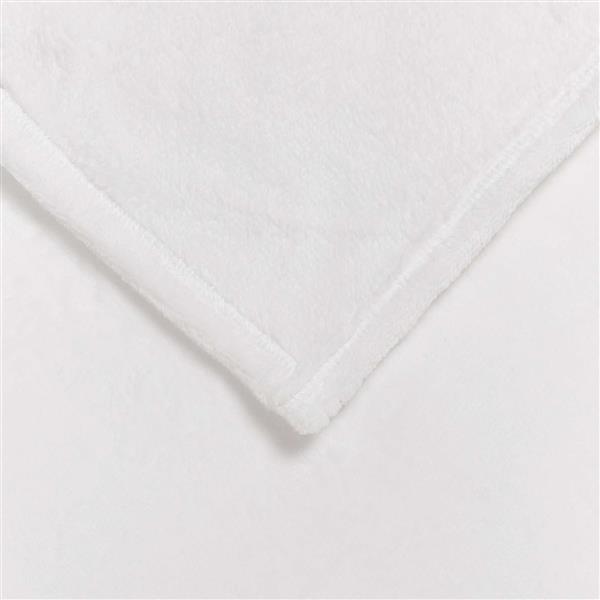 Grote foto vidaxl kleden 6 pcs wit 130 x 150 cm fleece huis en inrichting bedden