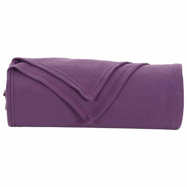 Grote foto vidaxl kleden 6 pcs paars 170 x 130 cm fleece huis en inrichting bedden