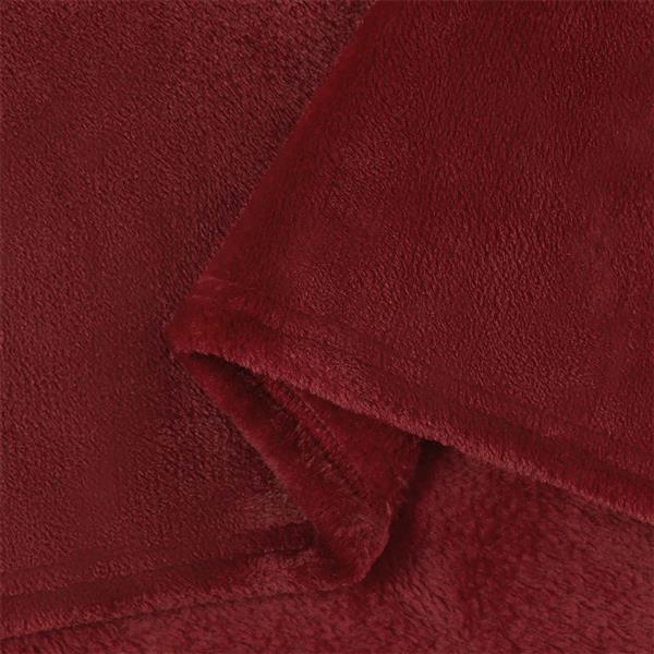 Grote foto vidaxl kleden 6 pcs bordeaux rood 220 x 240 cm fleece huis en inrichting bedden