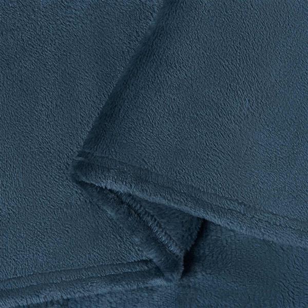 Grote foto vidaxl kleden 6 pcs marineblauw 240 x 270 cm fleece huis en inrichting bedden