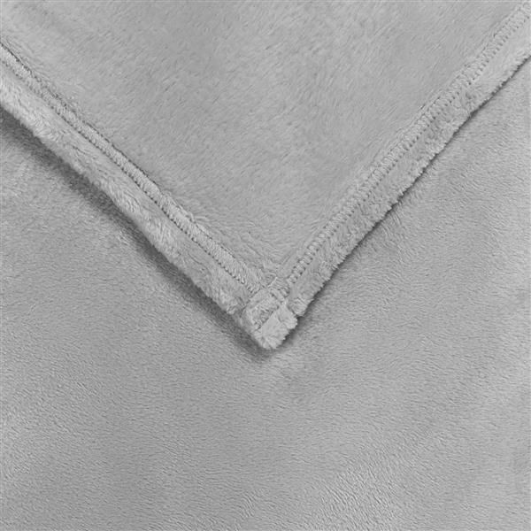 Grote foto vidaxl kleden 6 pcs grijs 150 x 200 cm fleece huis en inrichting bedden