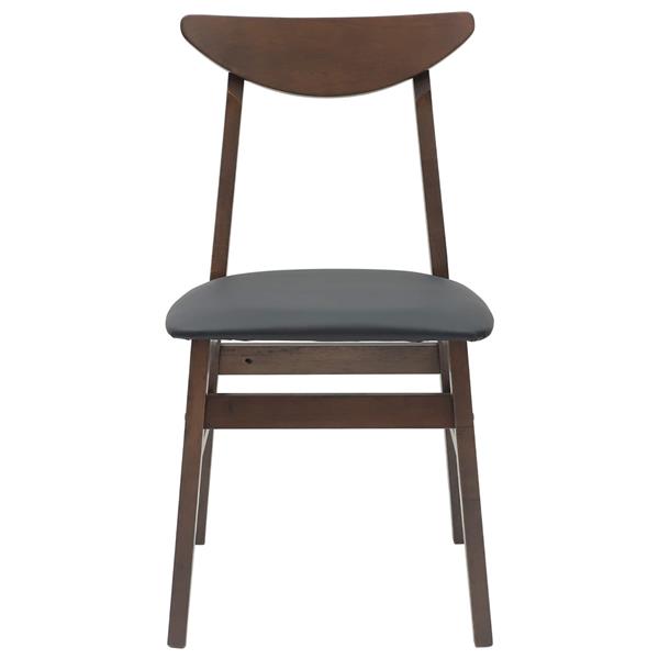 Grote foto vidaxl eettafelstoelen 2 pcs licht bruin 42 x 47.5 x 81 cm huis en inrichting stoelen