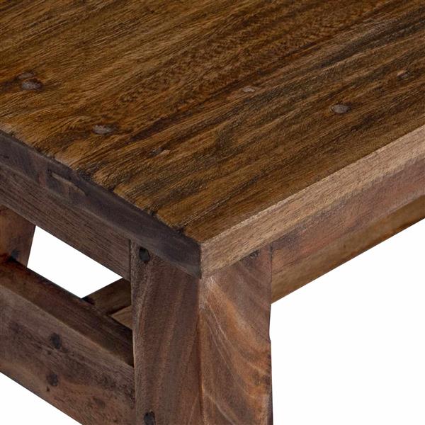 Grote foto vidaxl kruk naturel 30 x 20 x 20 cm mahoniehout huis en inrichting stoelen