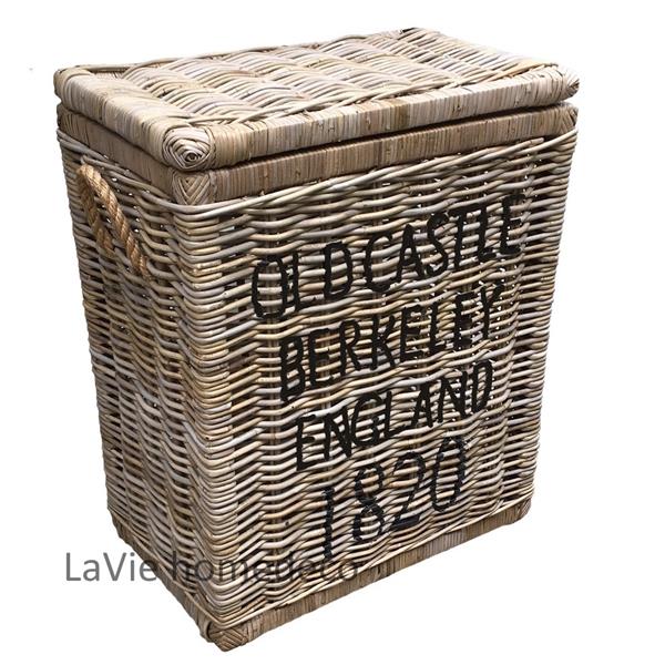 Grote foto grote hoge kist dekenkist old castle huis en inrichting kisten