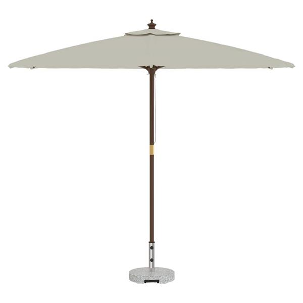 Grote foto vidaxl parasolvoet grijs 45 x 37.5 cm graniet tuin en terras overige tuin en terras