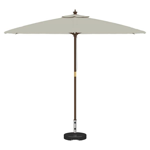 Grote foto vidaxl parasolvoet zwart 45 x 37.5 cm graniet tuin en terras overige tuin en terras